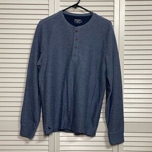 UNTUCKit Blue Long Sleeve Tee Size Medium